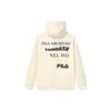 Fila Letter Logo Sports Hoodie Men Hoodies White F11M219211FIV