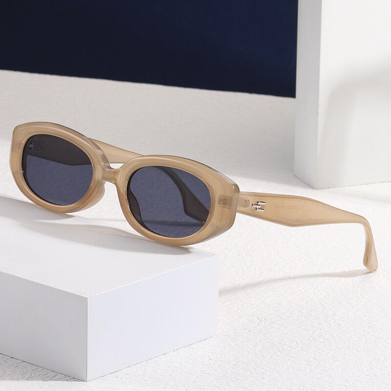 

NeoRetro 58049 Ugly Sunglasses C2 Ivory IVORY