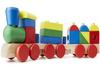 Jouet D'empilage En Bois - MELISSA & DOUG - Train À Empilage - 15 Pièces - Mixte