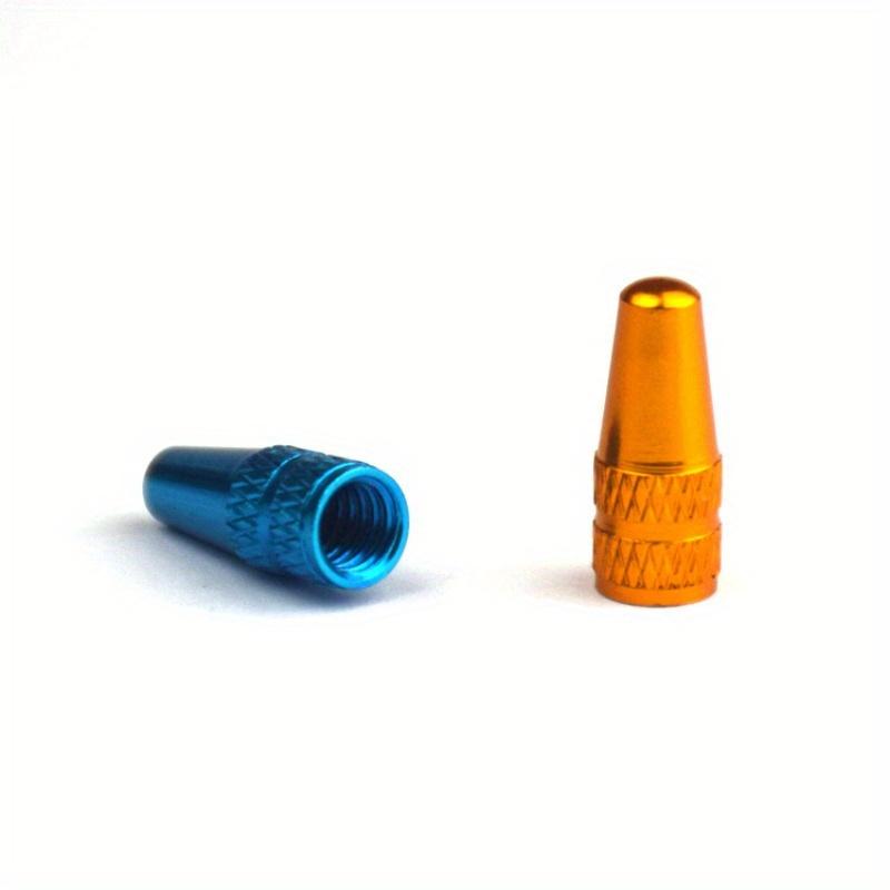 8pcs Aluminum Alloy Bicycle Tire Prest Valve Cap MTB Road Bike Covered Protector Road MTB Tyre Dustproof Bike Presta Valve