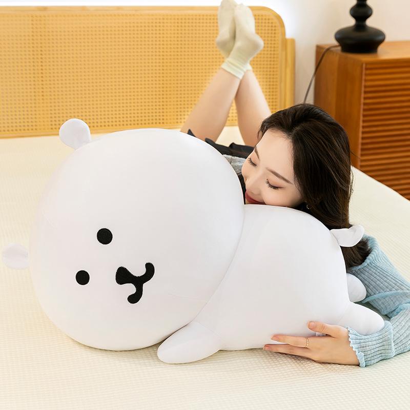New Korean self-deprecating bear plush toy doll sleeping pillow doll machine exchange