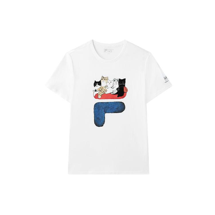 FILA x Pepe Shimada T Shirt Men s White F11M123192FWT XS