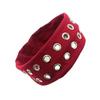 Punk Girl Elastic Headband With Hollowed Eyelets For Steampunk And Metal Rock Party Wear Women Fashion Accessories