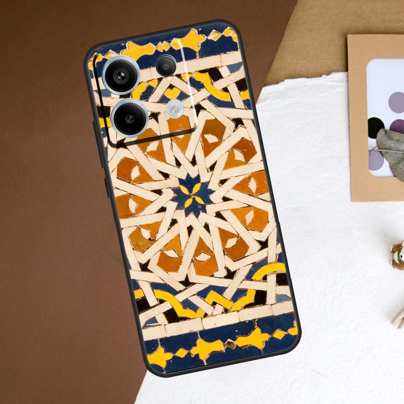 

Moroccan Tile Case For Xiaomi Redmi Note 13 Pro Plus Note 12 11 9 10 11S 10S 12S Redmi 13C 10C 12C Cover Redmi Note 12 4G