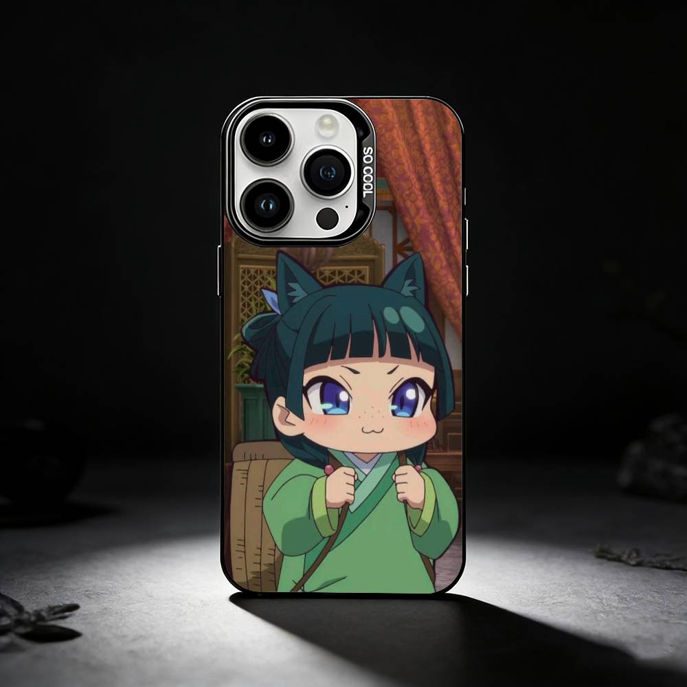 

Чехол для телефона «Аптекарь Ди-Дневники Маомао» для iPhone 17,16,15,14,13,12,11 Plus,Pro Max,XS,Цветной серебристый чехол для телефона iPhone16pro