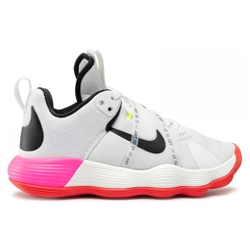 Nike React Hyperset Se White Black Bright Crimson Sneakers DJ4473-121