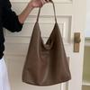 2025 Soft Leather Large Capacity Underarm Tote Bag - Versatile and Stylish for Women
