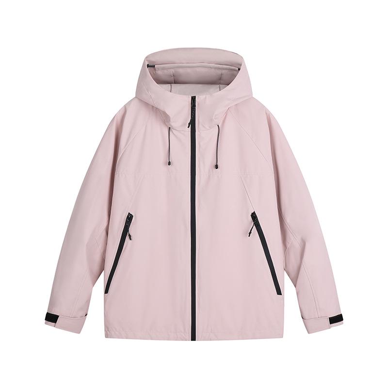 

Unisex Windproof, Waterproof Sports Windbreaker – Ideal for Mountaineering, Hiking, and Outdoor Activities. 2XL рожевий
