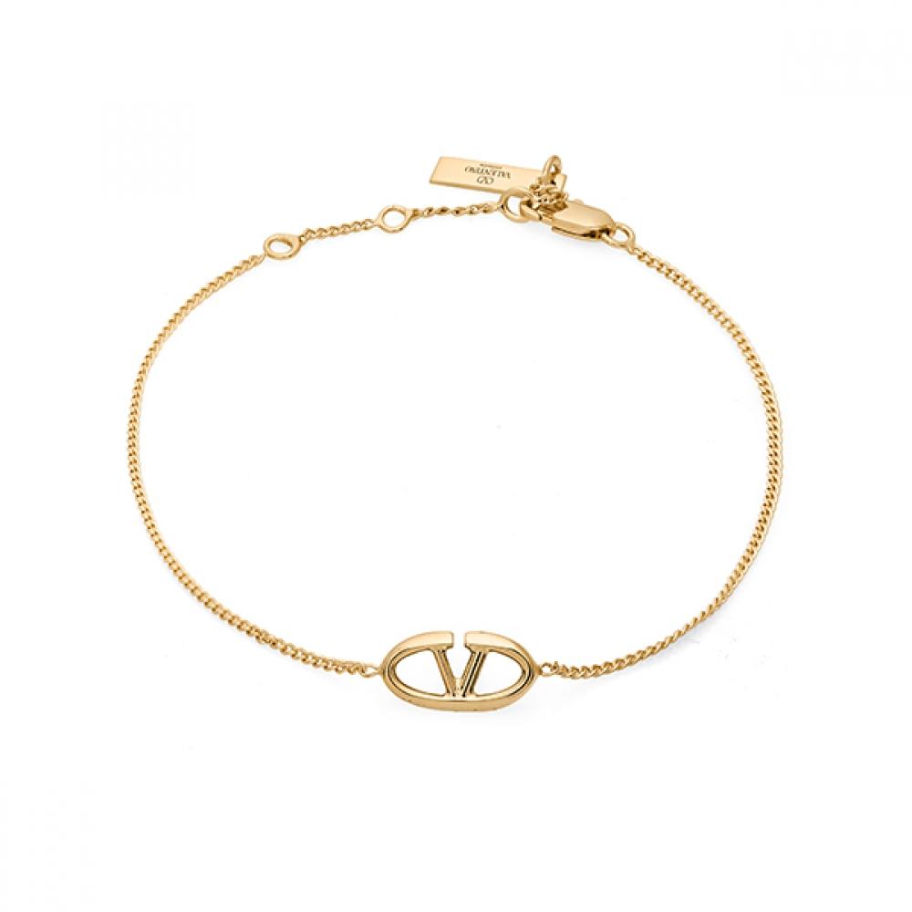 

Valentino 5y2J0r93 Met Cs4 J0r93 Met Cs4 GaraVani V Logo Bracelet 5Y2J0R93 MET CS4
