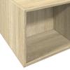 Bed Frame Sonoma Oak 120 X 190 Cm Particleboard
