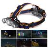 20000lm Outdoor Waterproof Five LEDs Head Lamp USB Charging Camping Running Fishing Headlight