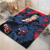 Anime Naruto Printed Floor Mat Living Room Area Rugs Bedroom Bedside Bay Window Carpet