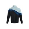 Under Armour Fashion Color Block Logo Label Woven Sports Jacket Men Jackets Blue 1366219-478