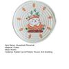12/18/24/30cm Nordic Style Minimalist Thread Rabbit Carrot Placemat Pattern Household Cotton Anti-Scalding Cup Mat