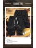 Men's Large Cotton Casual Work Shorts - European & American Summer Style
