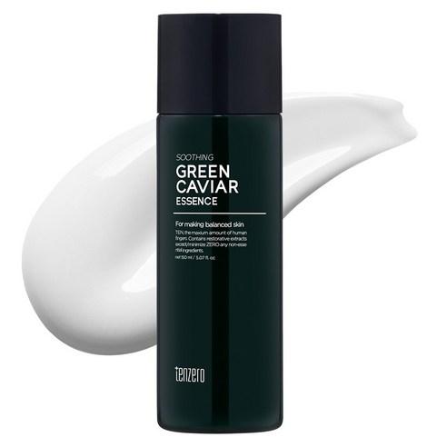 TENZERO Grüner Kaviar Klarer Toner (200ml) – Feuchtigkeitsspendendes & Porenverfeinerndes Gesichtswasser mit Grünem Kaviar Extrakt