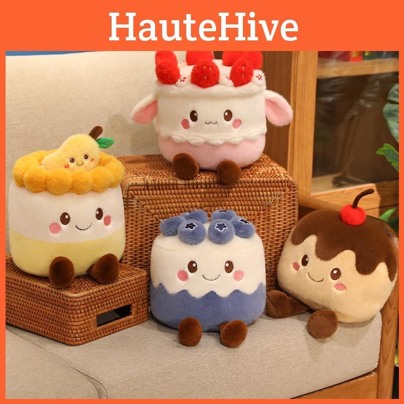 Blueberry Mango Strawberry Chocolate Cake Plush Toy Holiday Collection Gift