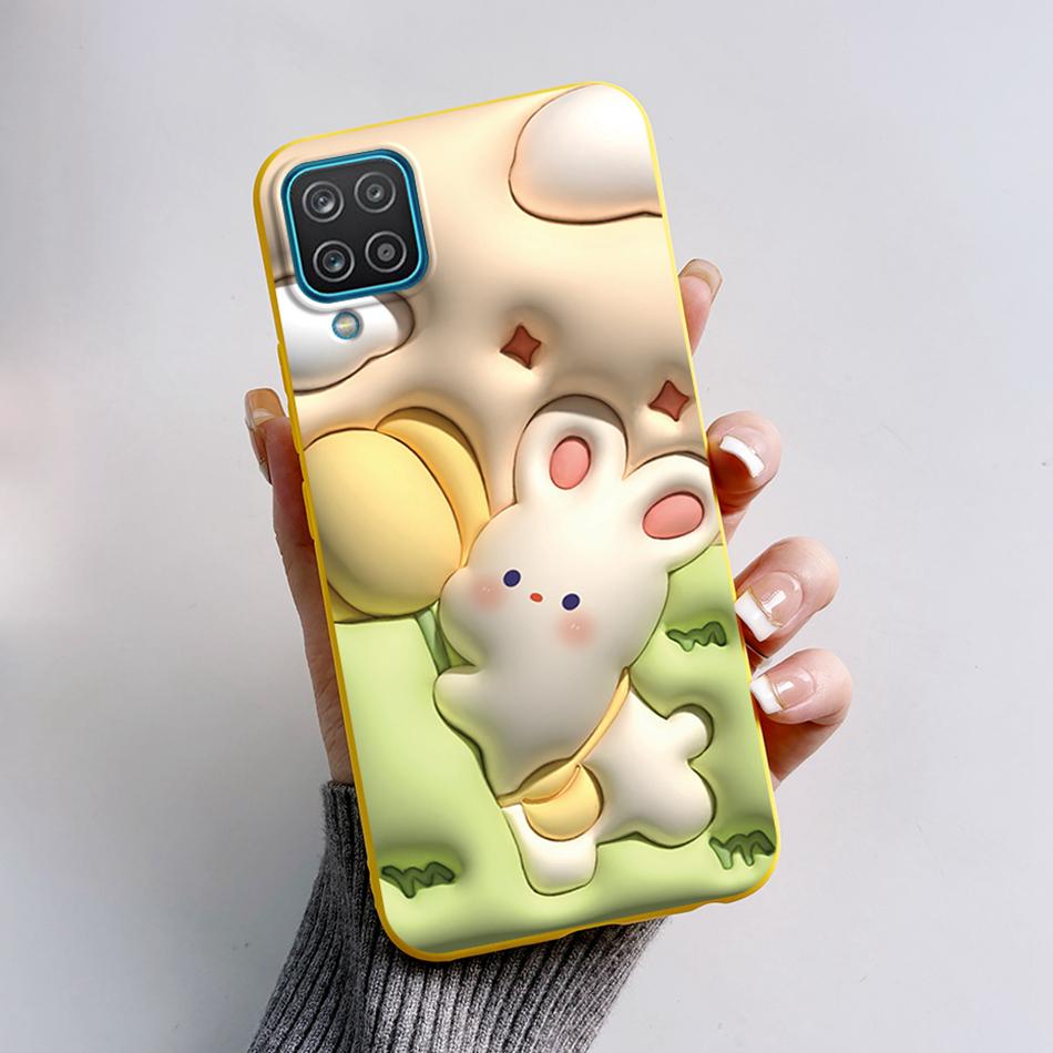 For Samsung A12 Case Galaxy A12 Cover Astronaut Soft Silicone Phone Cases Fundas For Samsung GalaxyA12 A12 A 12 A125F Case Coque