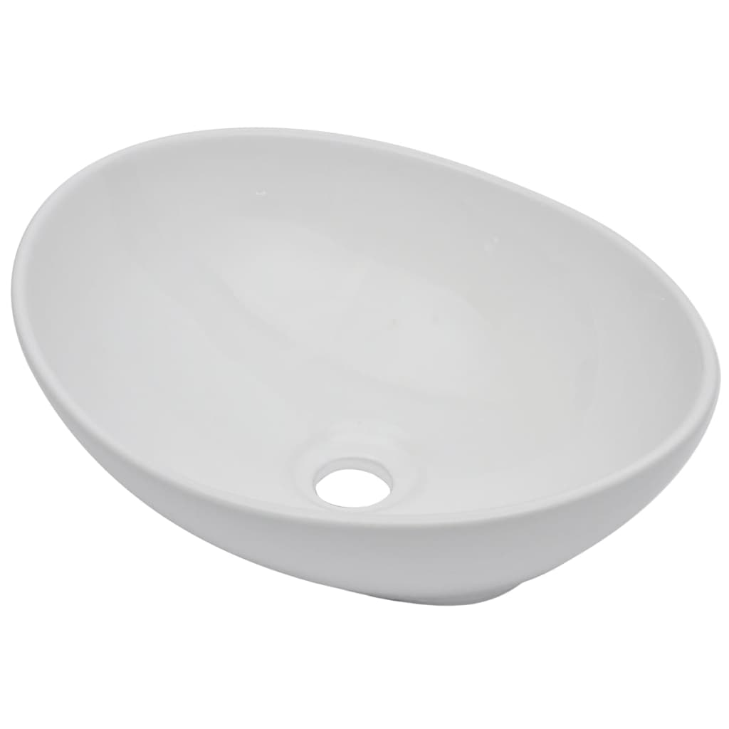 2 Piece Bathroom Furniture Set Ceramic White