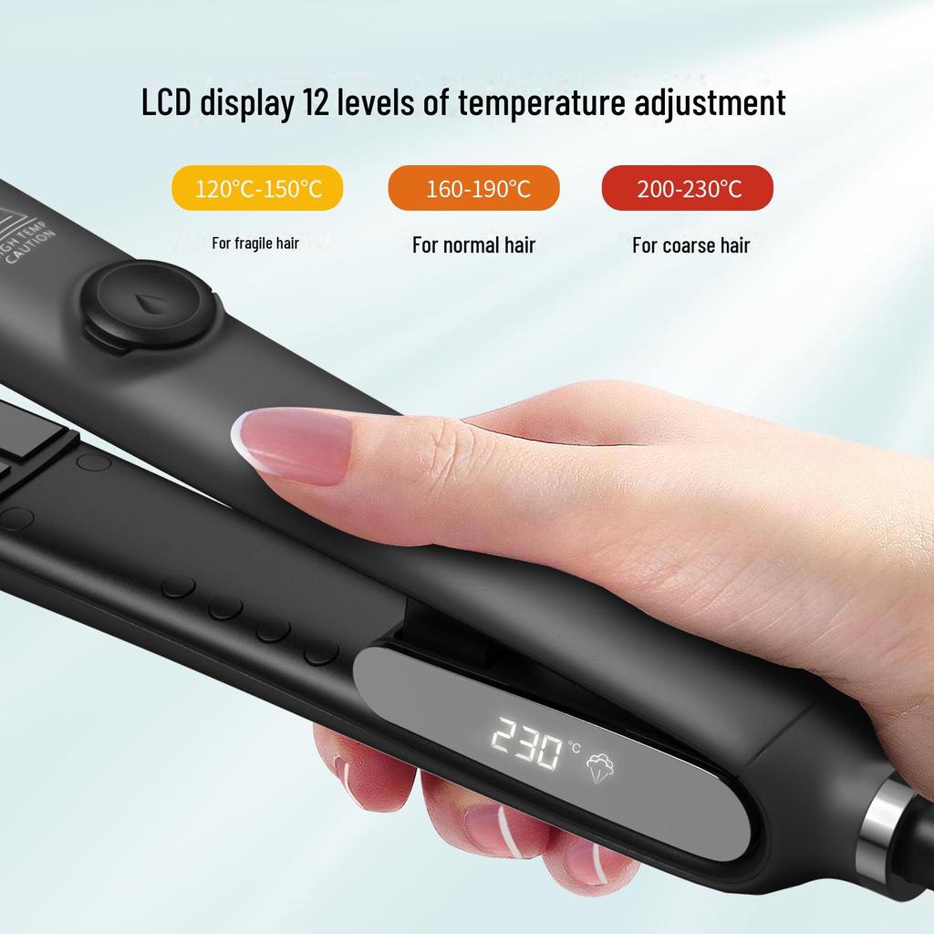 Automatic Steam Infrared Hair Curler & Straightener