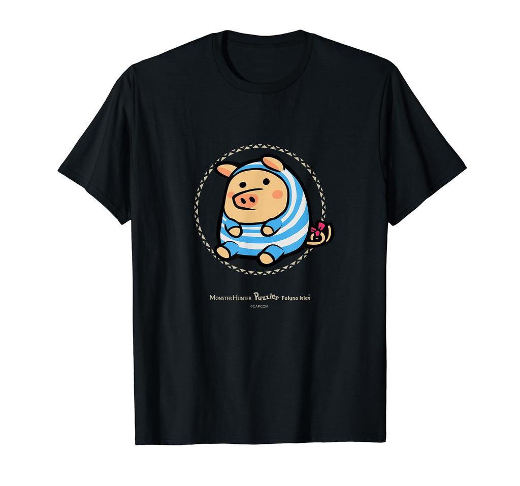 Monster Hunter Puzzle Airou Island Waiwai Poogie T-shirt