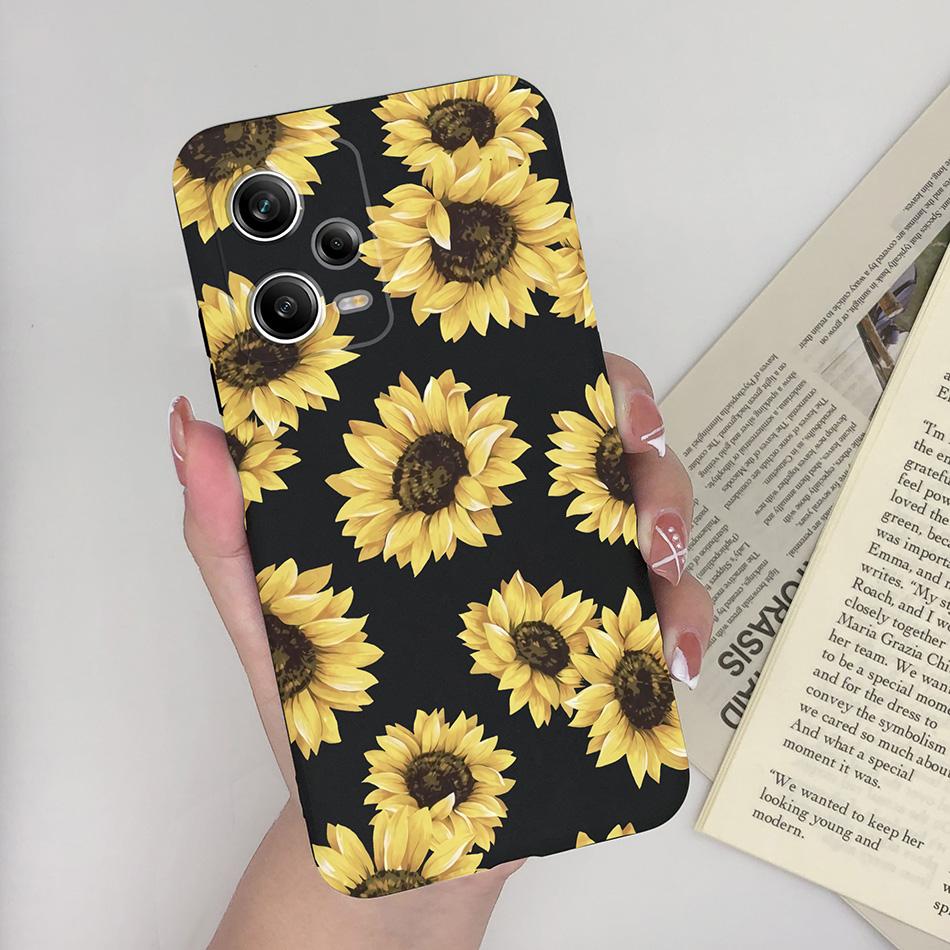 For Xiaomi Redmi Note 12 Pro+ Plus 5G Phone Case Love Heart Girl Silicone Matte Shockproof Cover For Redmi 12Pro + Funda Bumper