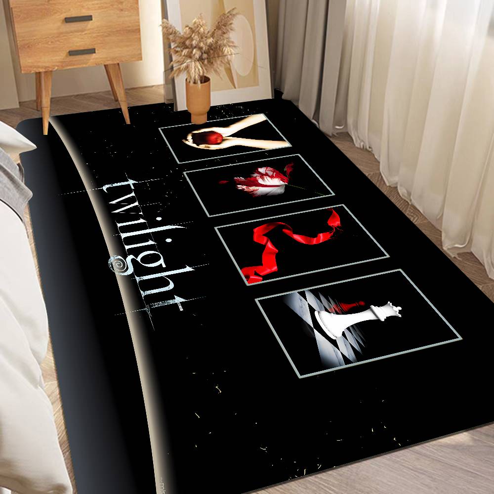 Vampir Fantasy Film T-Twilight Fußmatte Günstiger Rutschfest Modern Wohnzimmer Balkon Bedruckte Nachttischmatten