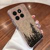 Baumblüten Muster Hülle Für Xiaomi Redmi Note 15 Pro 4G Funda Redmi Note 14 13 Pro 5G Transparentes TPU Silikon Weiche Hülle