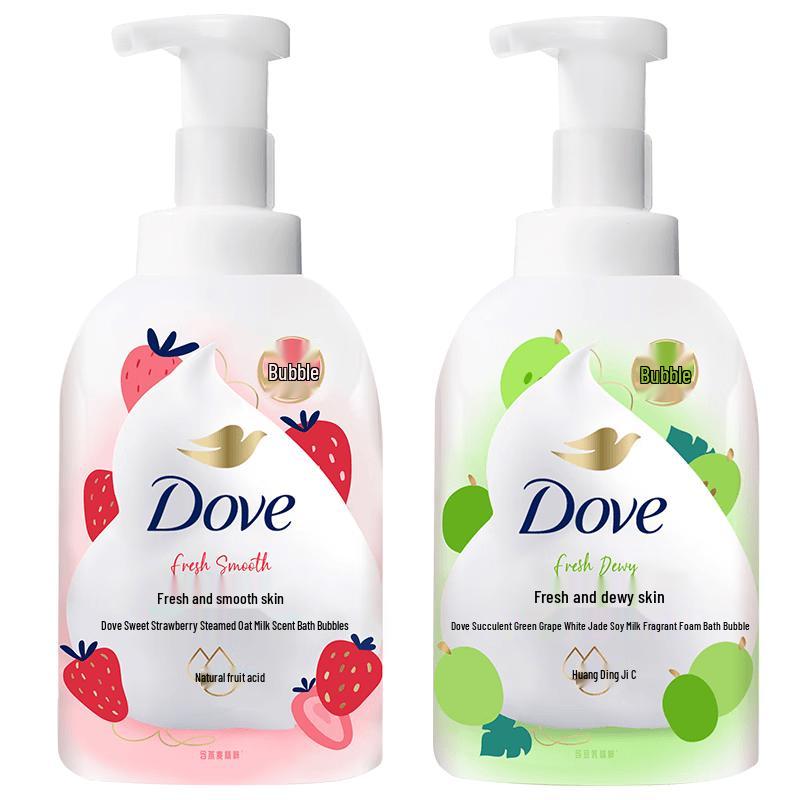 Dove Fruit Milk Nourishing Shower Foam Set