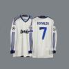 Vintage Long Sleeve Football Jersey Retro Soccer Shirt Men Women Sportswear