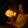 Paper Middle Autumn Festival Lantern DIY Craft Handmade Festival Lantern Material Kit Luminous Chinese Style