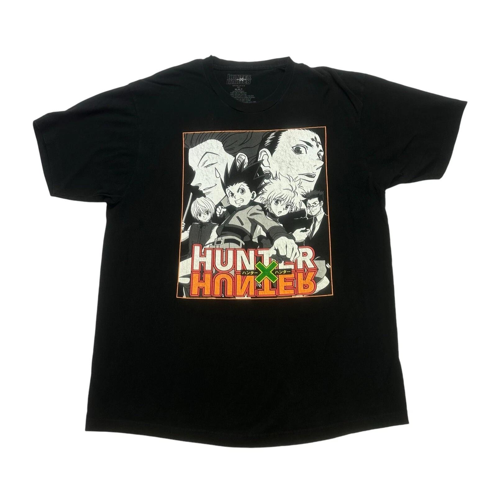 Hunter X Hunter Shirt Mens XLT Tall Black Anime Manga Short Sleeve 3XL
