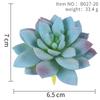 Simulation Succulent Plant Head Small Succulent Plant Head Home Decoration Supermarket Decoration Shooting Props Products