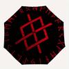 Runic Symbol Circular - Unique Design for Any SurfaceUmbrella, Portable 3-Fold Umbrella for Men & Women,Christmas Gift ES313