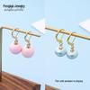 DIY D-Shaped Copper Earring Hooks - Handmade Accessories & Semi-Finished Clasps