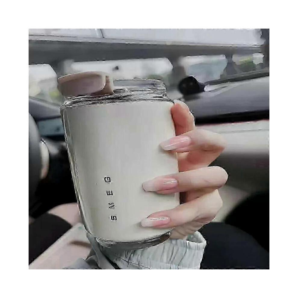 Smeg 300ml Edelstahl-Reisebecher - Isolierter Thermobecher in 8 Farben für britische Kaffeeliebhaber