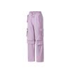 Loose Fit Mid Rise Casual Pants Women Bottoms 162628512-3