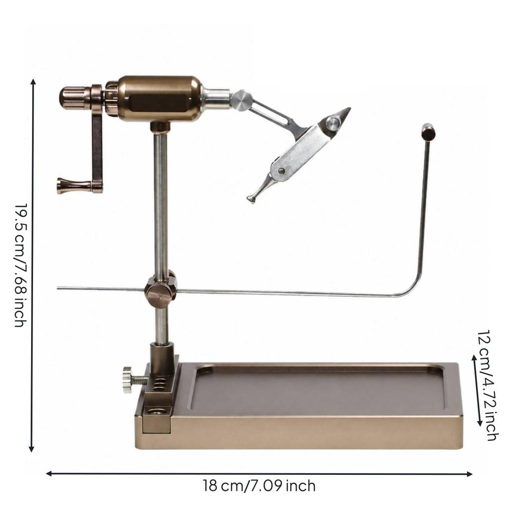Fly Tying Vise Adjustable Fly-Tying Stable for Hobbyists