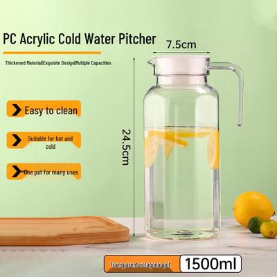 Homeglen Acrylic Juice Pitcher Set