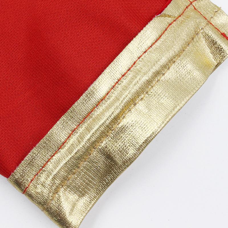 10 Pcs/Lot Christmas Package Golden Mouth Velvet Pouch with Drawstring Grand Flannel Jewelry Bags Wedding Candy Pocket