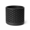 Black Openwork Flowerpot Cover, Decorative for Home