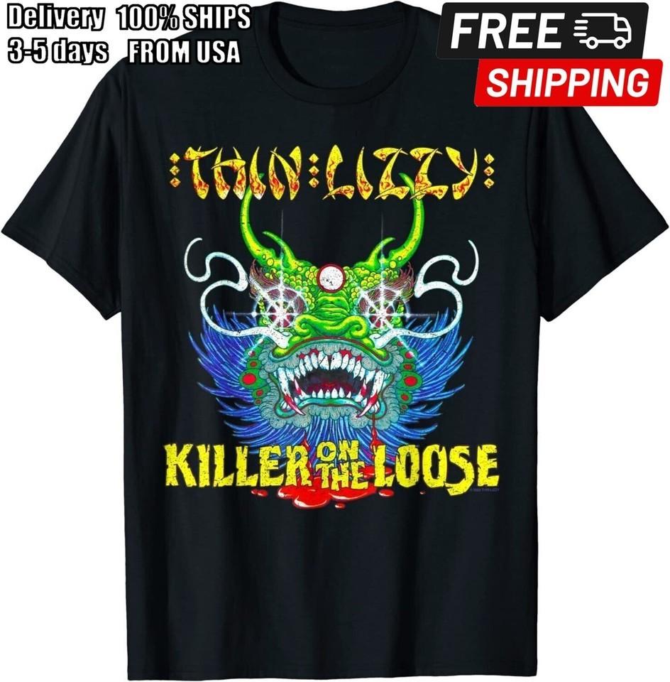 Thin LizzyChinatow wbr n Killer on the Loose Black Unisex All size shirt US071 Unisex T-Shirt M