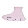 Balenciaga Speed 2.0 Recycled Knit Fake Fur Pink Women's 669789W2DI35601