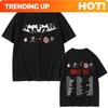 T-shirts Graphiques Personnalisés pour le Groupe de Rock Kmfdm Tour 97 Unisexes Unisexes Vintage Gothic Punk T-shirt Unisexe Coton Pur Décontracté Surdimensionné Court