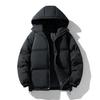 M-8XL Big Yards Stand-up Collar Cotton Jacket Men and Women Section of The Winter Loose Cotton Clothing Bread Clothing Solid Color Cotton Jacket