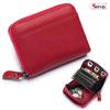 New Japanese-style RFID Anti-theft Brush Organ Card Bag Large Capacity Multi-card Holder Coin Change Bag Wholesale
