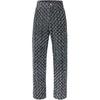 LOUIS VUITTON Flocked Monogram Denim Skate Pants 1AHVD0