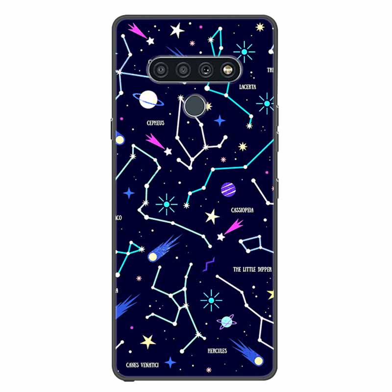 For LG K41s K51s Case Silicone Soft Fashion Animal Back Cover for LG Q70 Q60 Case Protector On for LGQ60 K 51S Cartoon Phone Bag
