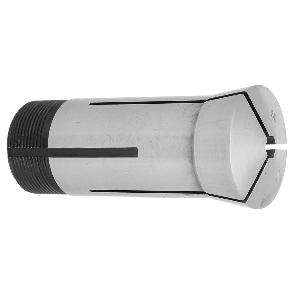 Spring Steel High Accuracy 5C Hex Collet Chuck CNC Milling Lathe Fixing Tool Accessories (1 4 )