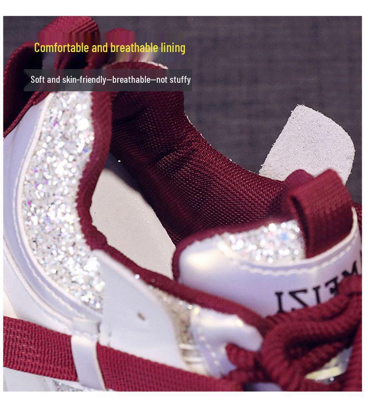 Stylish Women's Dad Shoes: Popular, Thick-Soled, Versatile, Height-Boosting, Casual Sneakers